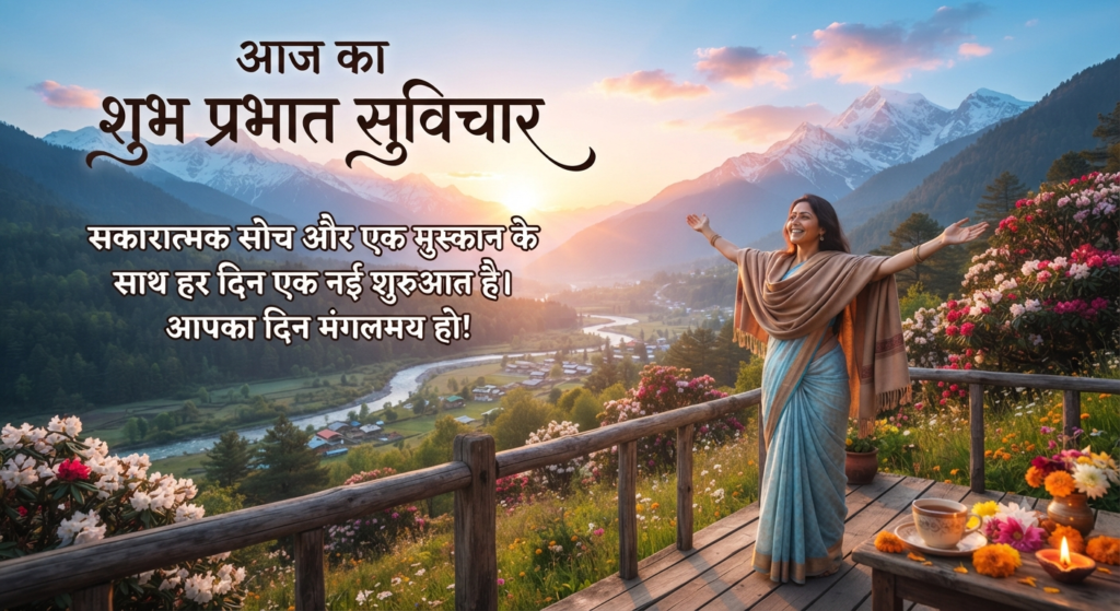 positive आज का शुभ प्रभात सुविचार