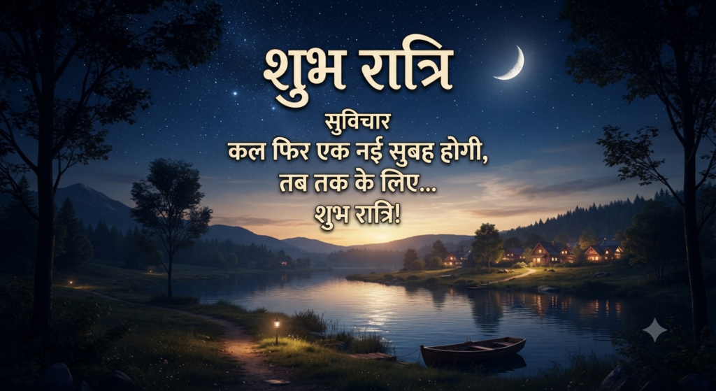 सुविचार शुभ रात्रि