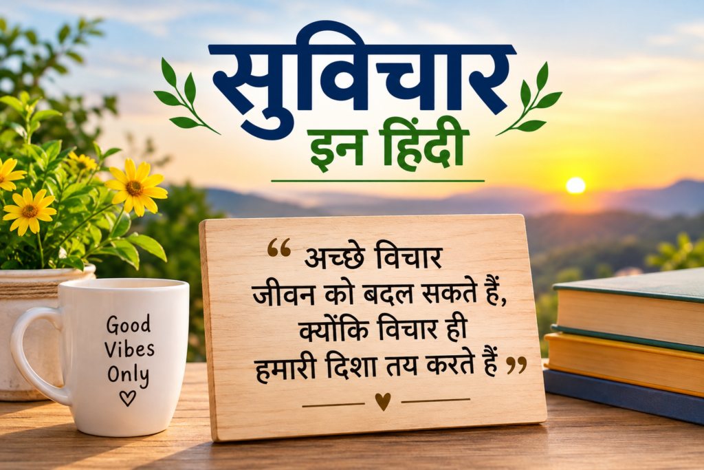 सुविचार इन हिंदी