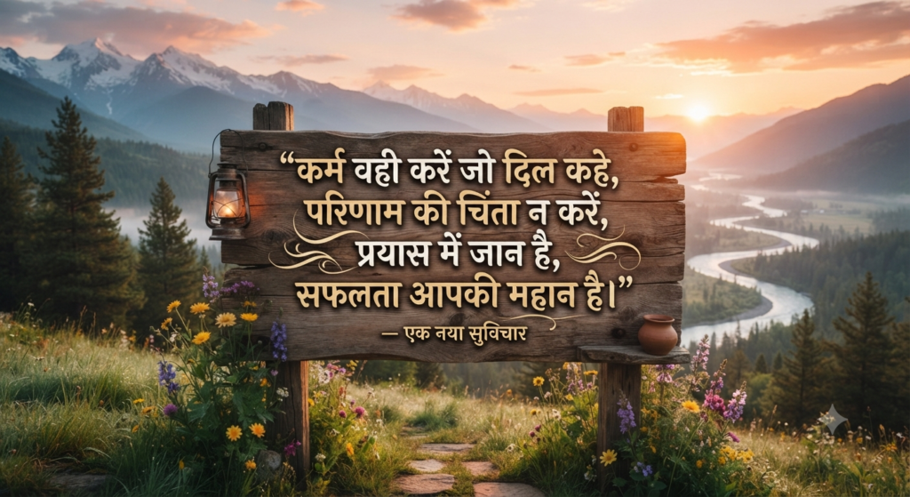 नए सुविचार हिंदी में