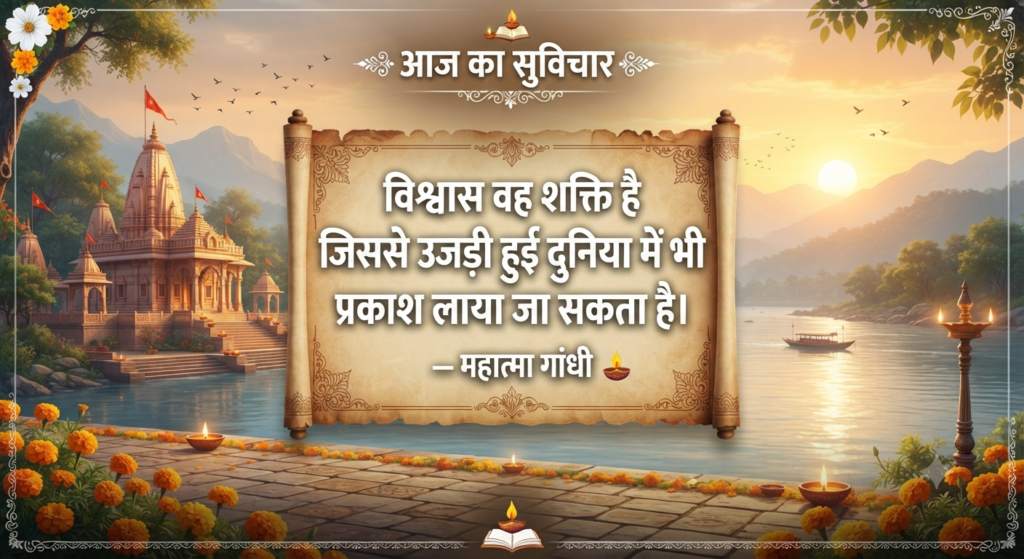 aaj ka सुविचार हिंदी