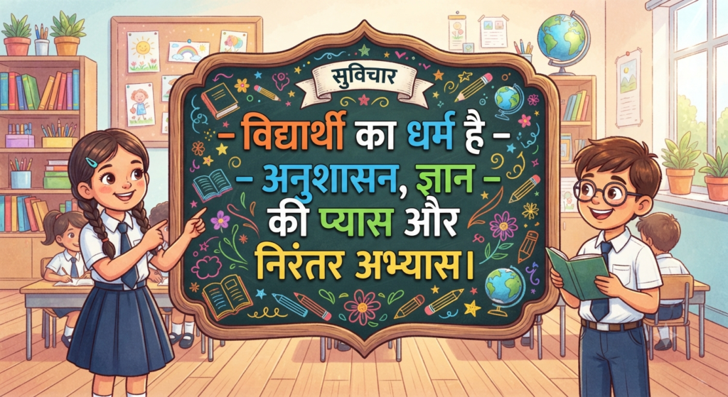 स्कूल बच्चों के लिए सुविचार
