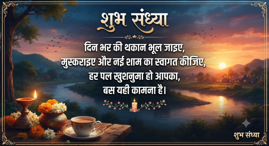 शुभ संध्या सुविचार