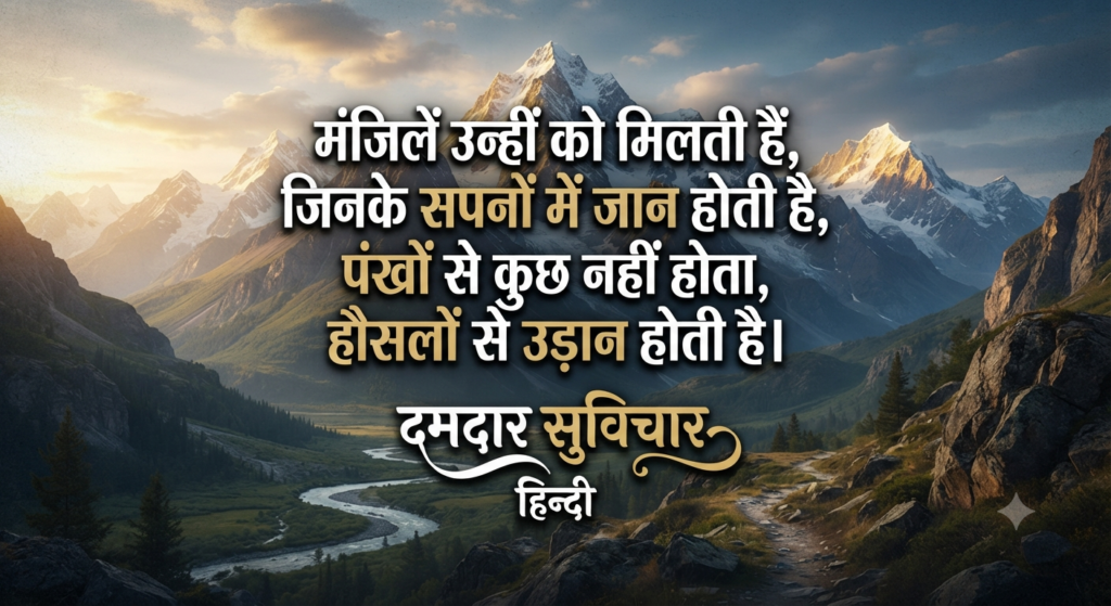 दमदार सुविचार हिंदी