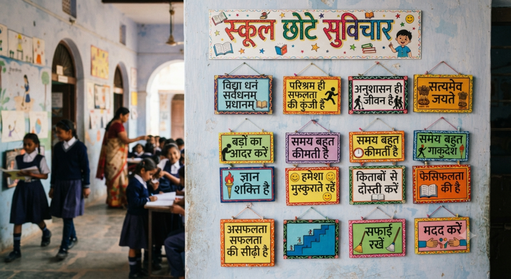 स्कूल छोटे सुविचार