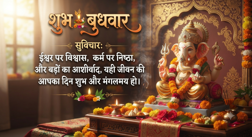 शुभ बुधवार सुविचार