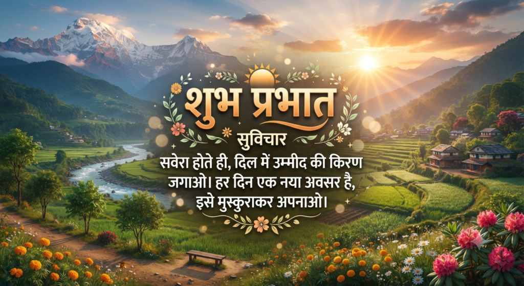 शुभ प्रभात सुविचार