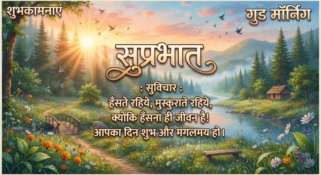 गुड मॉर्निंग सुप्रभात सुविचार