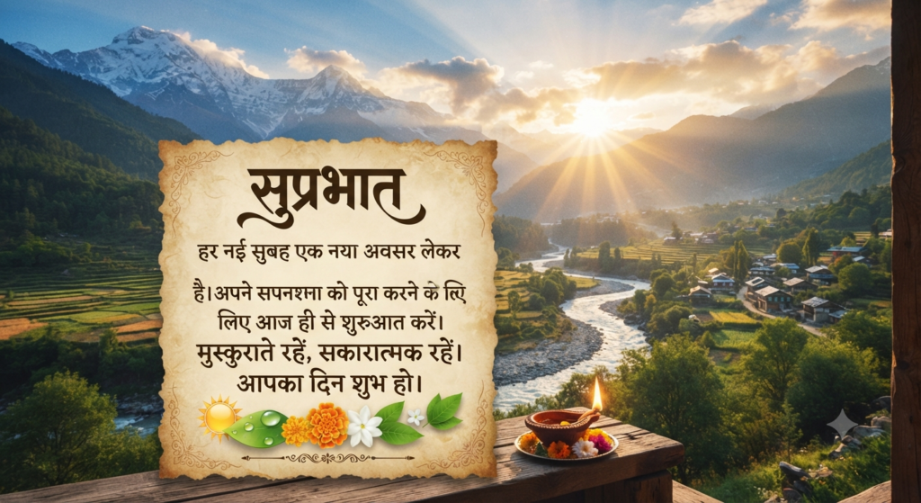 प्रेरणादायक सुविचार सुप्रभात
