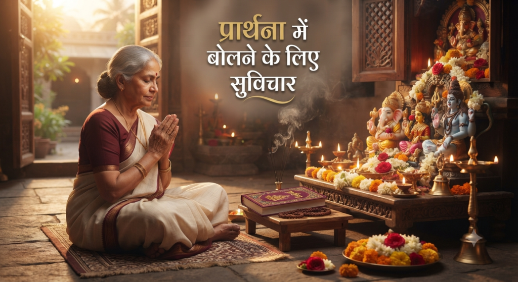 प्रार्थना में बोलने के लिए सुविचार | 100+ सुंदर विचार 2026 प्रार्थना में बोलने के लिए सुविचार