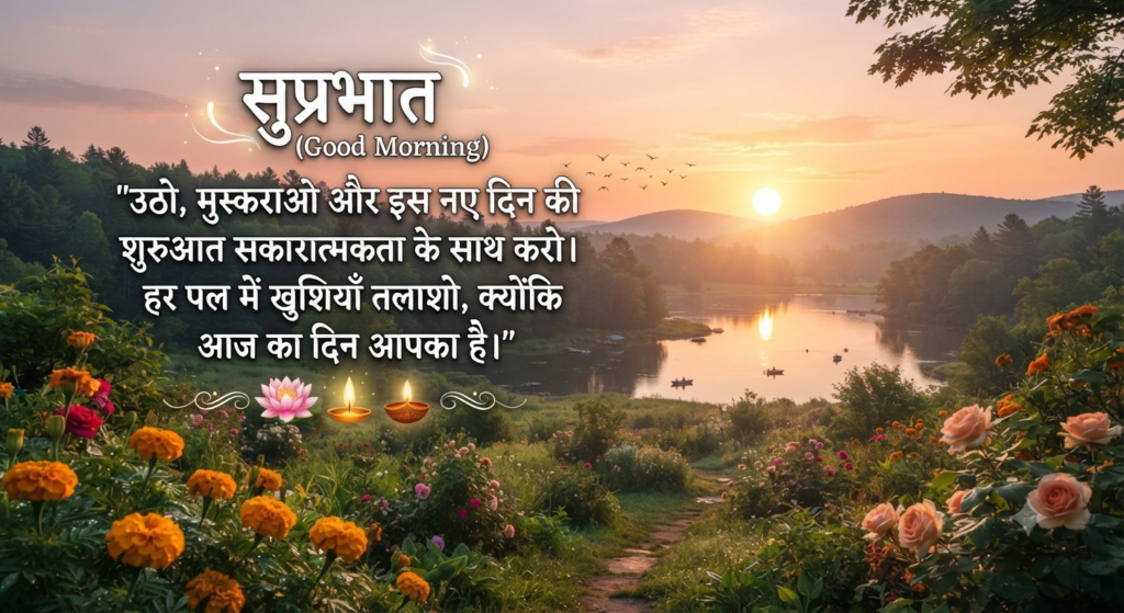 पॉजिटिव सुप्रभात सुविचार